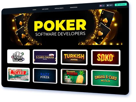 poker software developer|Iba pa.
